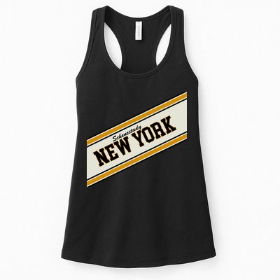 Schenectady New York Varsity Logo Womens Tank Top