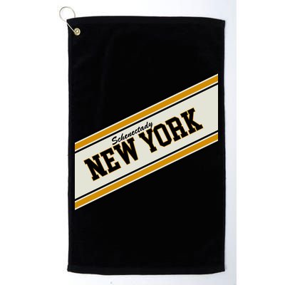 Schenectady New York Varsity Logo Golf Towel