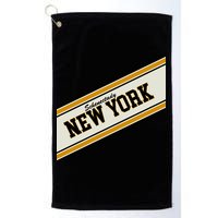 Schenectady New York Varsity Logo Golf Towel