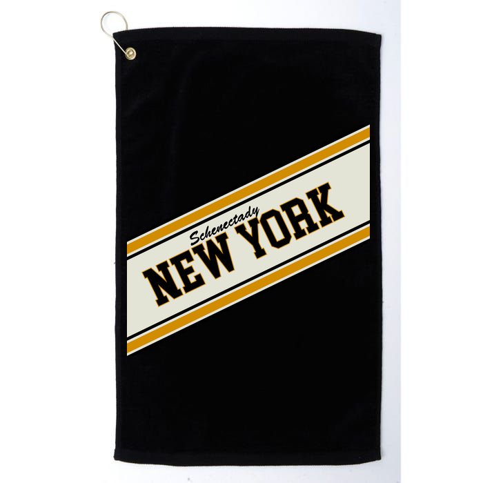 Schenectady New York Varsity Logo Golf Towel