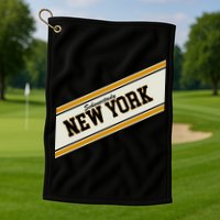 Schenectady New York Varsity Logo Golf Towel