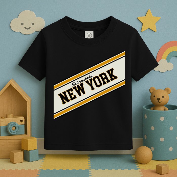 Schenectady New York Varsity Logo Toddler T-Shirt