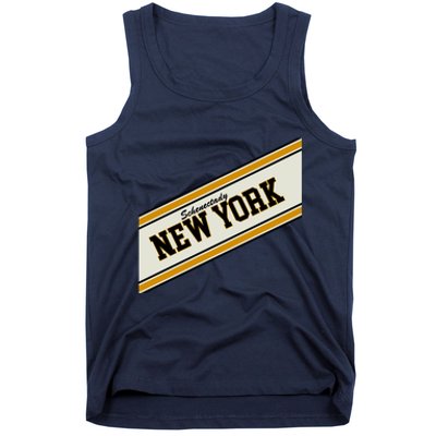 Schenectady New York Varsity Logo Tank Top