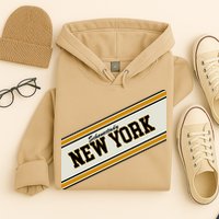 Schenectady New York Varsity Logo Hoodie