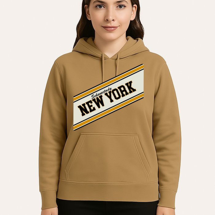 Schenectady New York Varsity Logo Hoodie