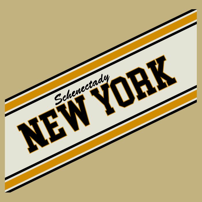 Schenectady New York Varsity Logo Hoodie