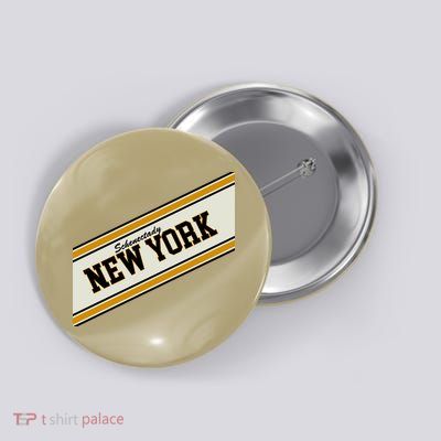 Schenectady New York Varsity Logo Button