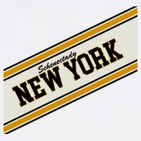 Schenectady New York Varsity Logo Garment-Dyed Sweatshirt