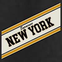 Syracuse New York Varsity Logo Cool Comfort Performance Bucket Hat