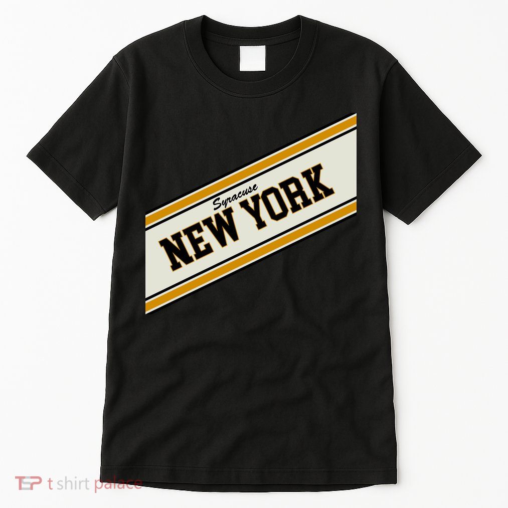 Syracuse New York Varsity Logo Tall T-Shirt