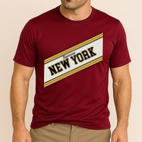 Syracuse New York Varsity Logo Cooling Performance Crew T-Shirt