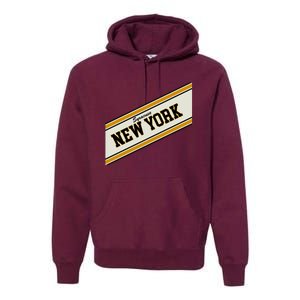 Syracuse New York Varsity Logo Premium Hoodie