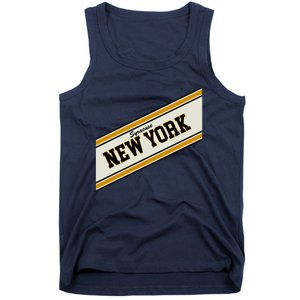 Syracuse New York Varsity Logo Tank Top