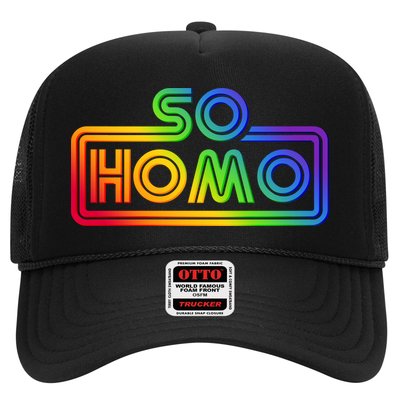 So Homo LGBT Movie Parody Trucker Hat