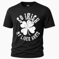 So Irish My Liver Hurts St. Patrick's Day Cooling Performance Crew T-Shirt