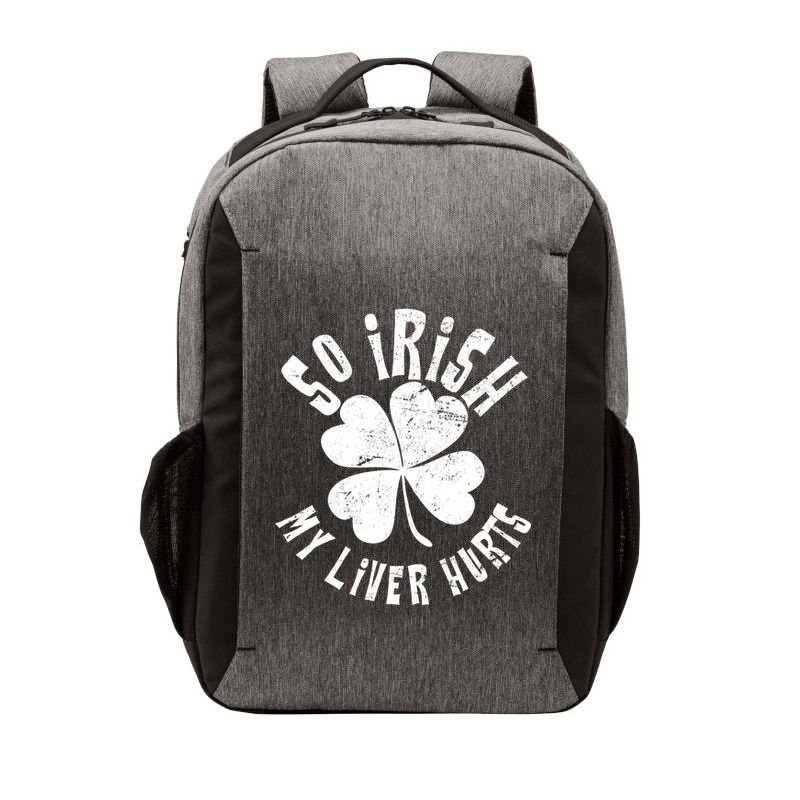 So Irish My Liver Hurts St. Patrick's Day Vector Backpack