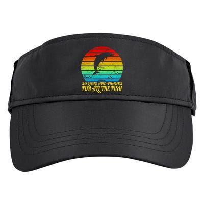 So Long And Thanks For All The Fish Adult Drive Performance Visor