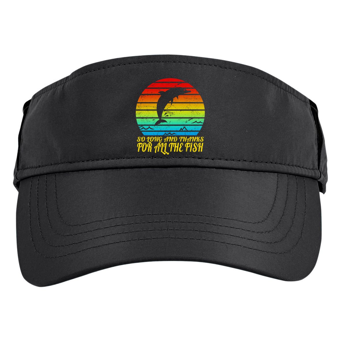So Long And Thanks For All The Fish Adult Drive Performance Visor