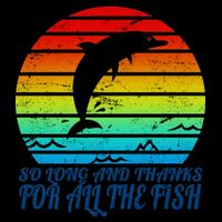 So Long And Thanks For All The Fish 16oz Travel Tumbler