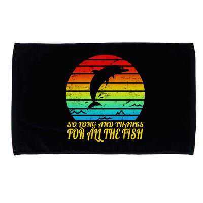 So Long And Thanks For All The Fish Microfiber Hand Towel