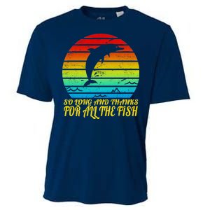 So Long And Thanks For All The Fish Cooling Performance Crew T-Shirt