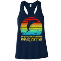 So Long And Thanks For All The Fish Women's Racerback Tank