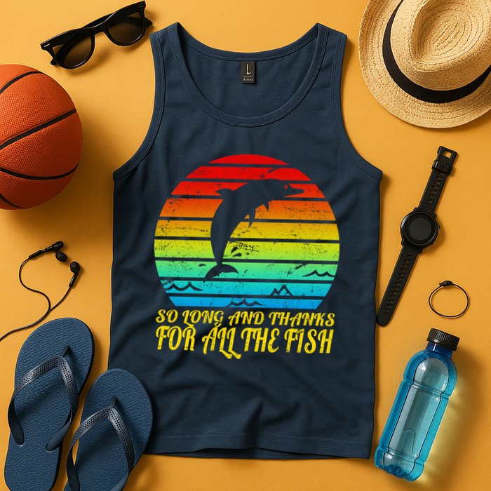 So Long And Thanks For All The Fish Tank Top