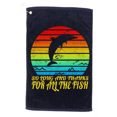 So Long And Thanks For All The Fish Golf Towel