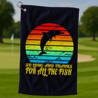So Long And Thanks For All The Fish Golf Towel