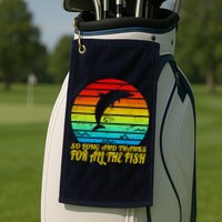So Long And Thanks For All The Fish Golf Towel