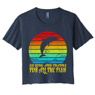 So Long And Thanks For All The Fish Crop Top