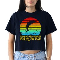 So Long And Thanks For All The Fish Crop Top