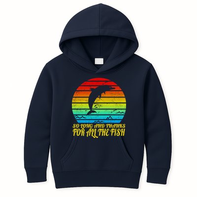 So Long And Thanks For All The Fish Kids Hoodie