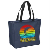 So Long And Thanks For All The Fish Zip Tote Bag