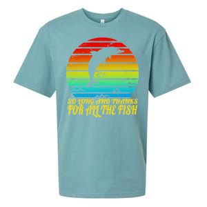 So Long And Thanks For All The Fish Sueded Cloud Jersey T-Shirt