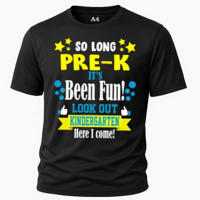 So Long Pre-K It's Been Fun Here I Come Kindergarten Performance Shirt