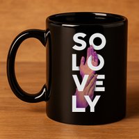 So Lovely Hand 11oz C Handle Ceramic Mug