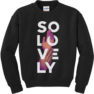 So Lovely Hand Kids Sweatshirt