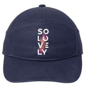 So Lovely Hand 7-Panel Snapback Hat