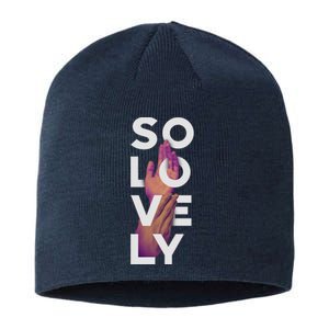 So Lovely Hand Sustainable Beanie