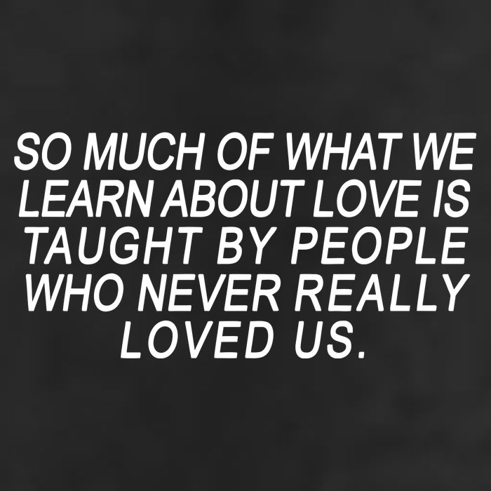 So Much Of What We Learn About Love 25L Jumbo Tote