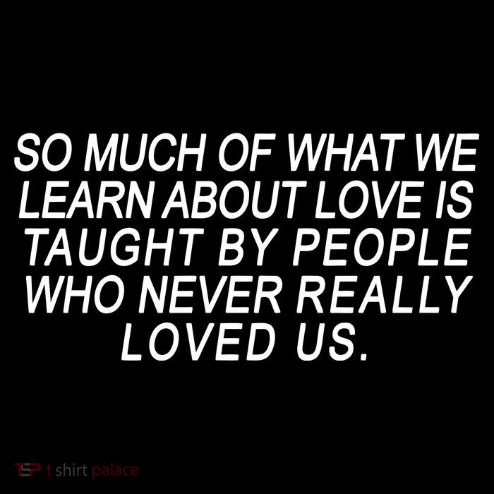 So Much Of What We Learn About Love Visor