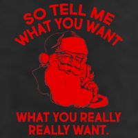 So Tell Me What You Really Want Santa Claus Tumbler