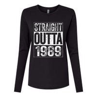 Straight Outta 1989  34th Birthday  Womens Cotton Relaxed Long Sleeve T-Shirt