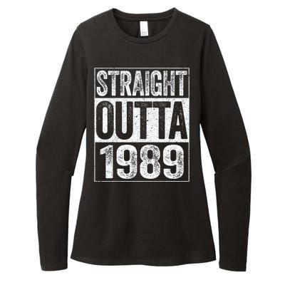 Straight Outta 1989  34th Birthday  Womens CVC Long Sleeve Shirt