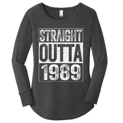 Straight Outta 1989  34th Birthday  Women's Perfect Tri Tunic Long Sleeve Shirt