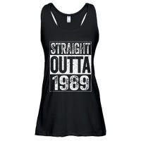 Straight Outta 1989  34th Birthday  Ladies Essential Flowy Tank