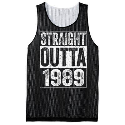 Straight Outta 1989  34th Birthday  Mesh Reversible Basketball Jersey Tank