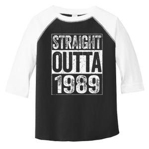 Straight Outta 1989  34th Birthday  Toddler Fine Jersey T-Shirt