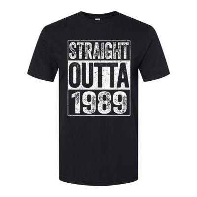 Straight Outta 1989  34th Birthday  Softstyle CVC T-Shirt